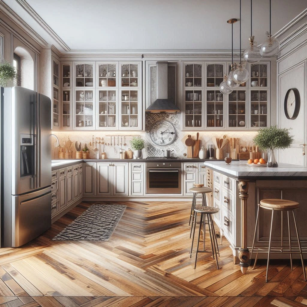 Historic charm kitchen renovation: Elevate your space by blending timeless historic elements with contemporary conveniences for a stunning kitchen transformation.