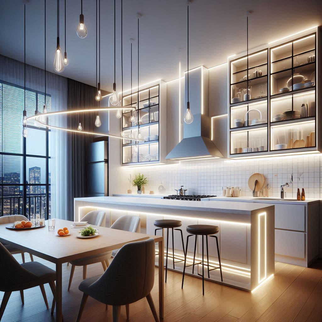 Kitchen lighting contractor in Philadelphia- Nuview Construction