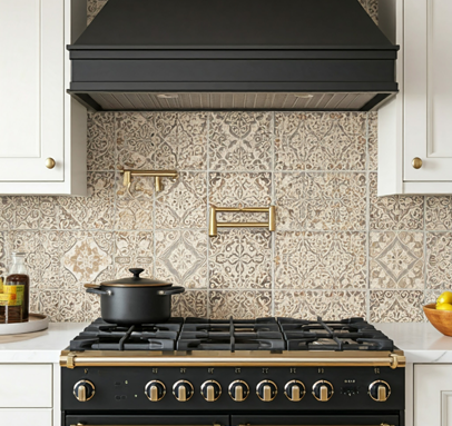 Backsplashes Can Add the Finishing Touch to a Kitchen