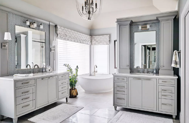 Custom cabinets for bathroom