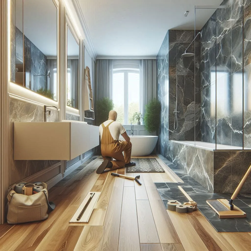5 Critical Reasons to Hire a Bathroom Flooring Contractor – Avoid Costly Mistakes 103 Expert bathroom floor remodel