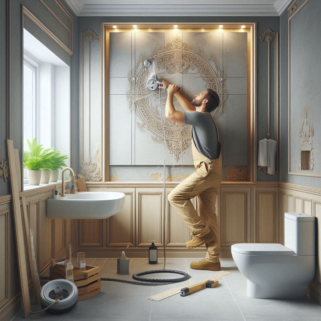 Bathroom wall contractor