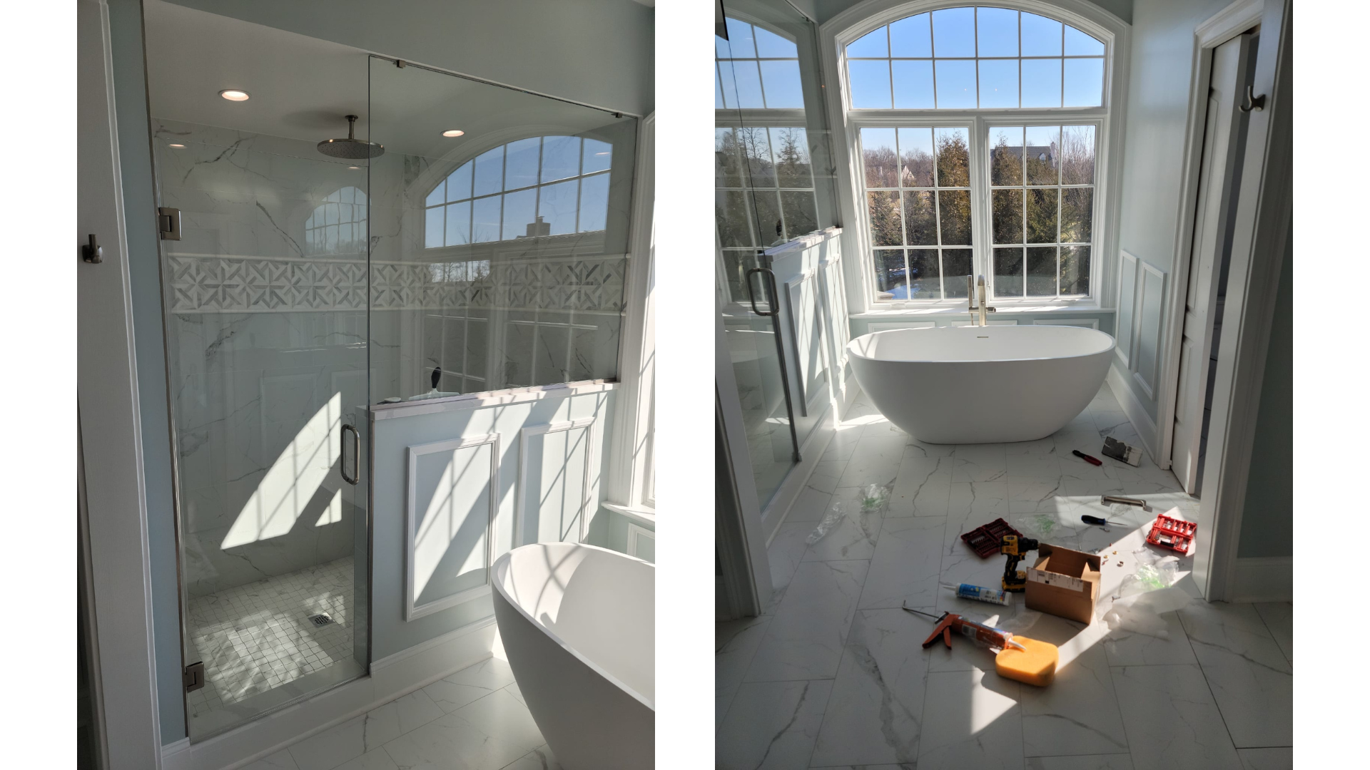 Classic Freestanding Tub Installation in Old City – 210 Market St, Philadelphia, PA 19106