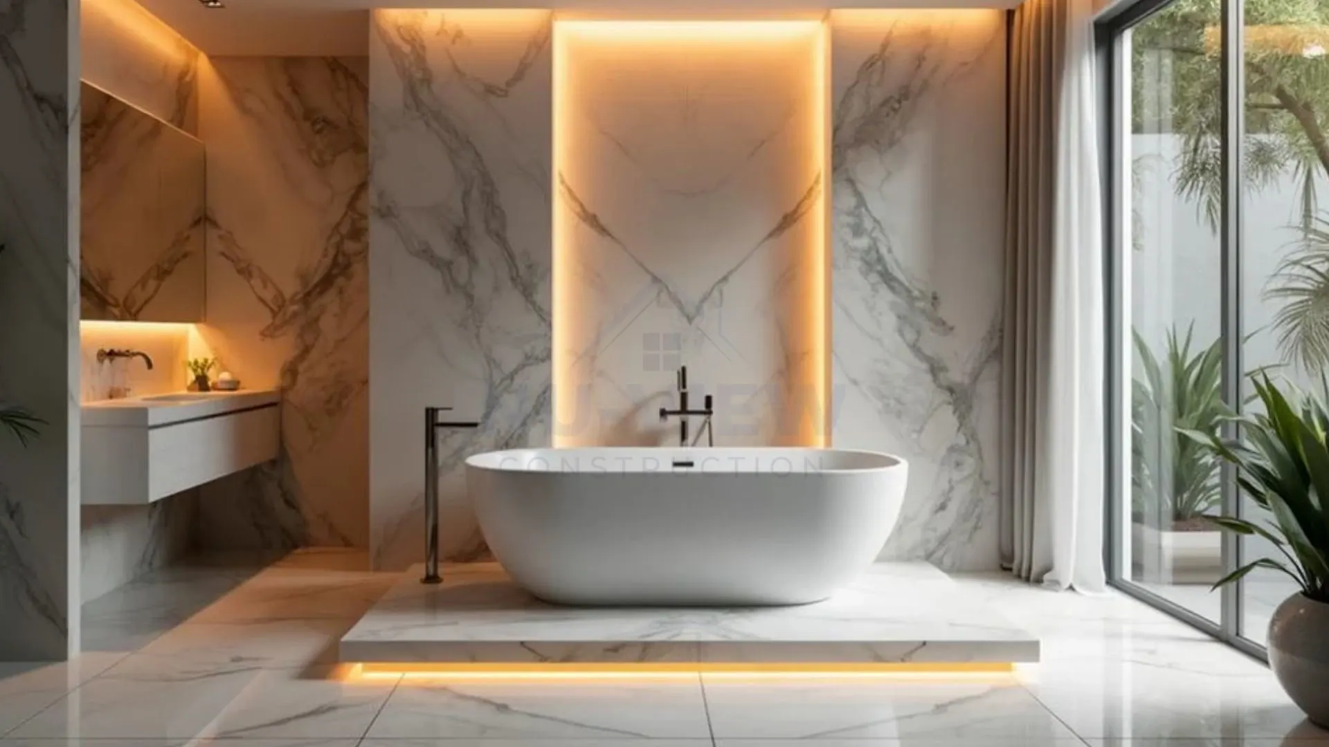 Spa-Like Bathroom Design (General)