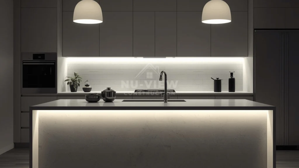 Lighting Under Kitchen Worktop in Philadelphia