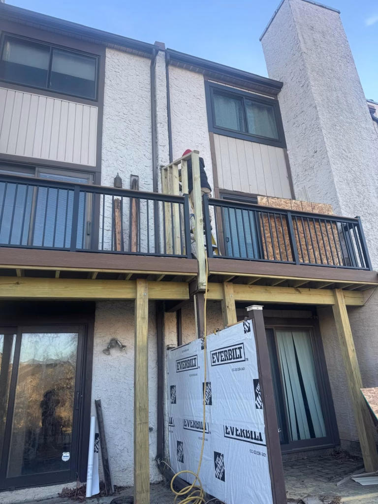 Exterior Structural Framing Project