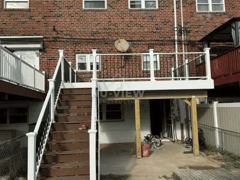 Elevated Deck Remodeling & Railings Installation