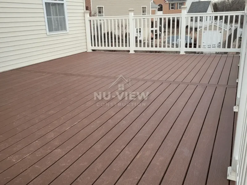Custom Built Deck Remodeling Project