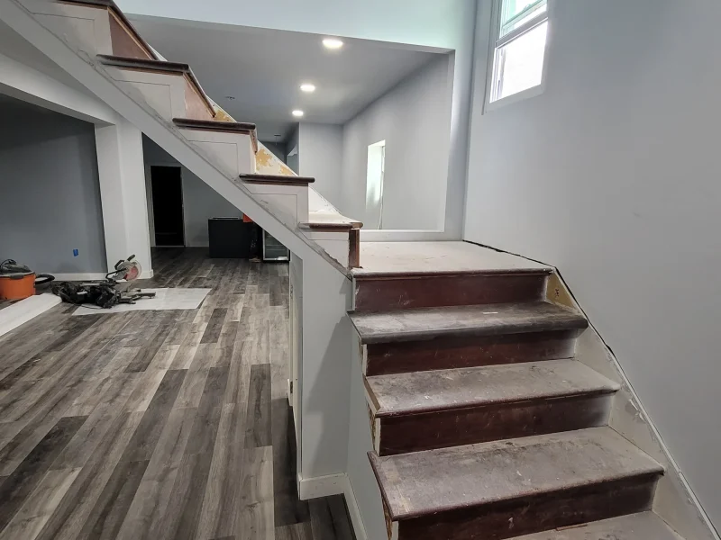 Staircase Paint & Enamel Application