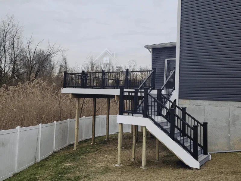 Deck Remodeling with Stairs & Railings