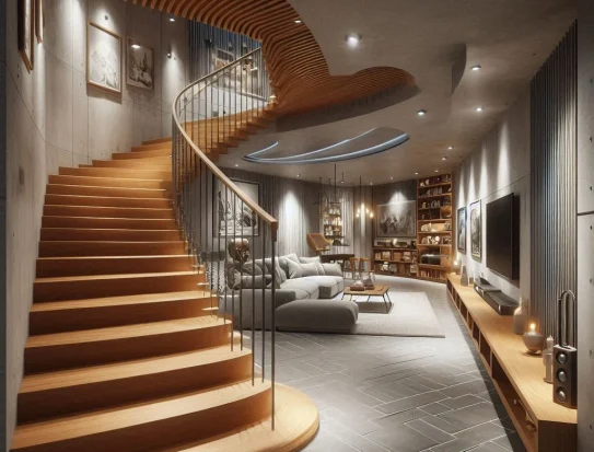 Transform your space with a basement remodeling project designed for entertainment. Get expert basement renovation ideas to create the perfect home theater or game room.