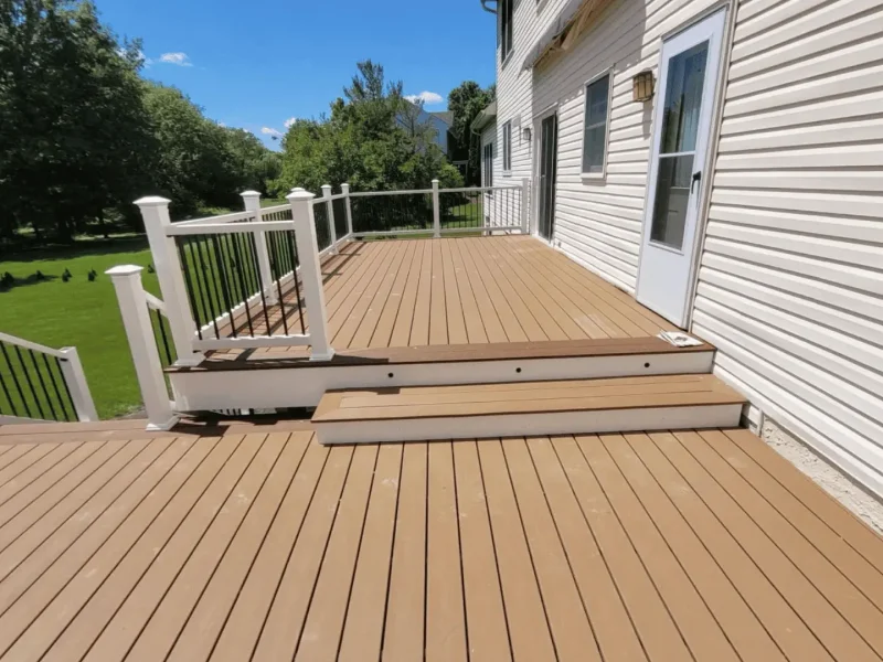 Backyard Deck Makeover