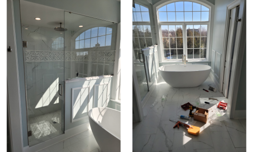 Classic Freestanding Tub Installation in Old City – 210 Market St, Philadelphia, PA 19106