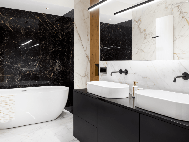 Kitchen Backsplash Contractor 163 Marble & Porcelain Tile Designs: Timeless Elegance