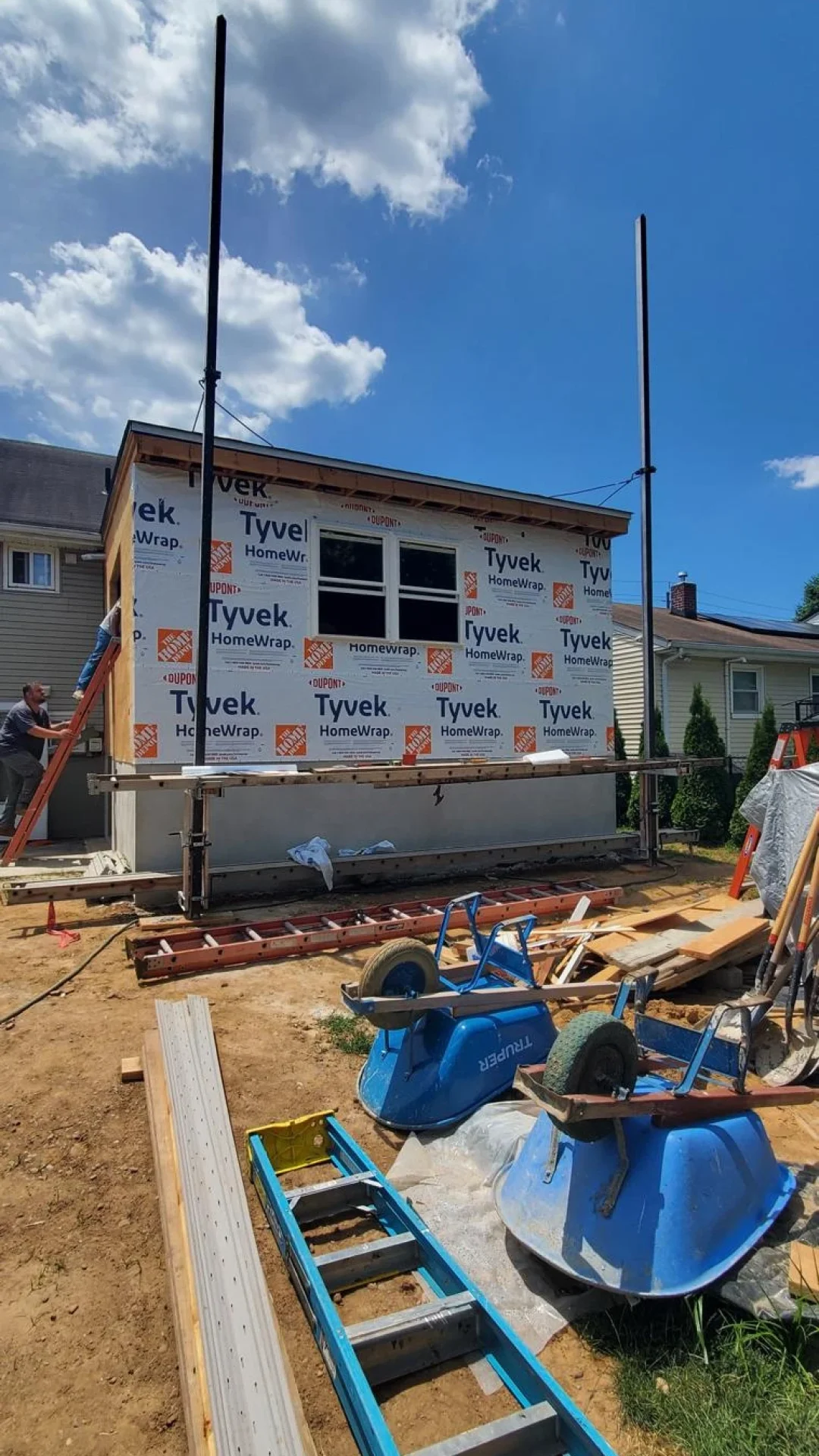 Exterior Addition Structural Preparation