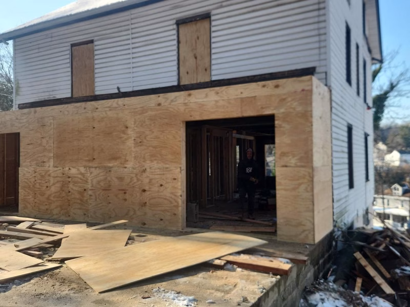 Elevated Home Addition Construction