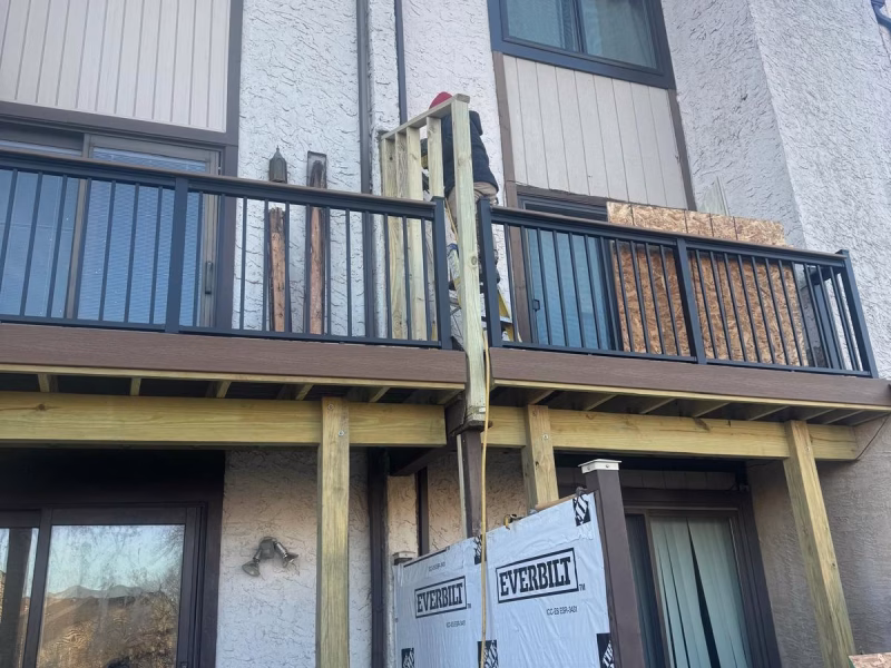 Exterior Structural Framing Project